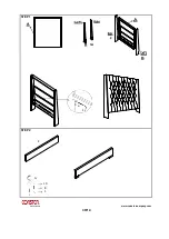 Preview for 3 page of Coaster 302036KE Assembly Instructions