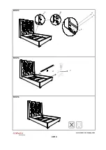 Preview for 4 page of Coaster 302036KE Assembly Instructions