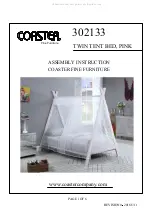 Coaster 302133 Assembly Instruction Manual preview