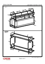 Preview for 4 page of Coaster 30590B Assembly Instructions Manual