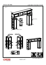 Preview for 6 page of Coaster 30590B Assembly Instructions Manual