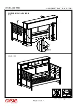 Preview for 7 page of Coaster 30590B Assembly Instructions Manual