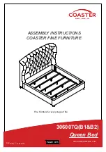 Coaster 306007Q Assembly Instructions Manual preview