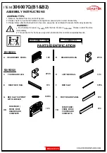 Preview for 2 page of Coaster 306007Q Assembly Instructions Manual