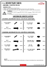 Preview for 3 page of Coaster 306007Q Assembly Instructions Manual