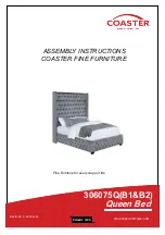 Coaster 306075Q Assembly Instructions Manual preview