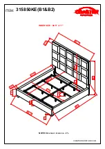 Preview for 6 page of Coaster 315850KE B1 Assembly Instructions Manual