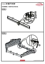 Preview for 5 page of Coaster 315871KW Assembly Instructions Manual