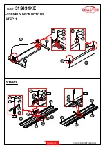 Preview for 4 page of Coaster 315891KE Assembly Instructions Manual