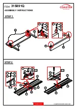 Preview for 4 page of Coaster 315891Q Assembly Instructions Manual