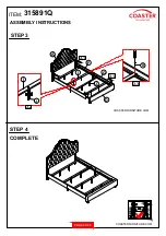 Preview for 5 page of Coaster 315891Q Assembly Instructions Manual