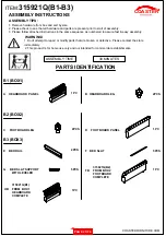 Preview for 2 page of Coaster 315921Q Assembly Instructions Manual