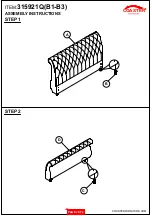 Preview for 4 page of Coaster 315921Q Assembly Instructions Manual