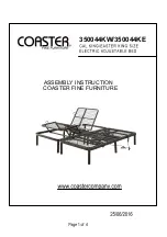 Coaster 350044KW Assembly Instruction preview