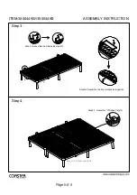 Preview for 4 page of Coaster 350044KW Assembly Instruction