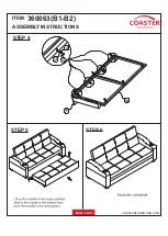 Preview for 4 page of Coaster 360063(B1-B2) Assembly Instructions Manual