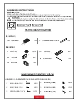 Preview for 2 page of Coaster 360063 Assembly Instructions Manual