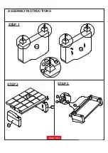 Preview for 3 page of Coaster 360063 Assembly Instructions Manual