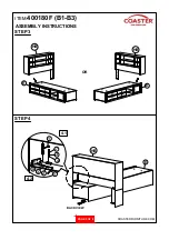 Preview for 5 page of Coaster 400180F Assembly Instructions Manual