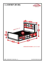 Preview for 10 page of Coaster 400180F Assembly Instructions Manual