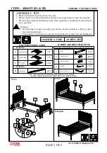 Preview for 2 page of Coaster 400415T Assembly Instructions