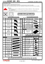 Preview for 2 page of Coaster 410302 Assembly Instructions Manual