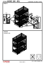 Preview for 6 page of Coaster 410302 Assembly Instructions Manual