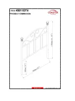 Предварительный просмотр 3 страницы Coaster 450103Tii Assembly Instructions