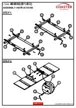 Preview for 5 page of Coaster 460063 Assembly Instructions Manual