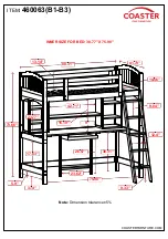 Preview for 12 page of Coaster 460063 Assembly Instructions Manual