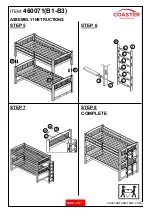 Preview for 5 page of Coaster 460071 Assembly Instructions Manual