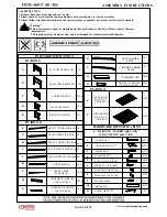 Preview for 2 page of Coaster 460117 Assembly Instructions Manual