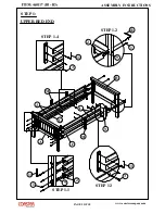 Preview for 3 page of Coaster 460117 Assembly Instructions Manual