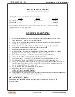 Preview for 9 page of Coaster 460117 Assembly Instructions Manual