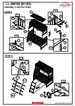 Preview for 5 page of Coaster 460182 Assembly Instructions Manual