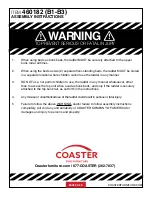 Preview for 9 page of Coaster 460182 Assembly Instructions Manual