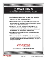 Preview for 7 page of Coaster 460212 Assembly Instructions Manual