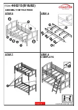 Preview for 5 page of Coaster 460213 Assembly Instructions Manual