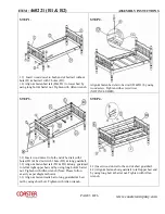 Preview for 3 page of Coaster 460221 Assembly Instructions Manual