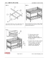 Preview for 4 page of Coaster 460221 Assembly Instructions Manual