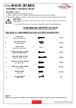 Preview for 3 page of Coaster 460228 Assembly Instructions Manual