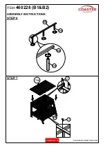 Preview for 6 page of Coaster 460228 Assembly Instructions Manual