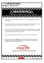 Preview for 10 page of Coaster 460228 Assembly Instructions Manual