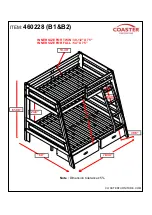 Preview for 11 page of Coaster 460228 Assembly Instructions Manual