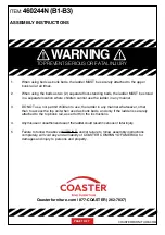 Preview for 7 page of Coaster 460244N Assembly Instructions Manual