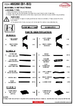 Preview for 2 page of Coaster 460260 Assembly Instructions Manual