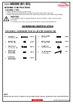 Preview for 3 page of Coaster 460260 Assembly Instructions Manual