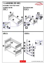 Preview for 4 page of Coaster 460266 Assembly Instructions Manual