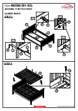 Preview for 5 page of Coaster 460360 Assembly Instructions Manual