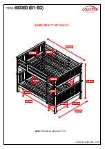 Preview for 10 page of Coaster 460360 Assembly Instructions Manual